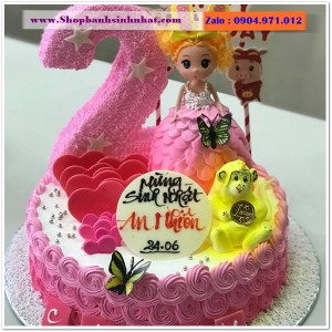 Bánh Sinh Nhật Công Chúa - BQ118